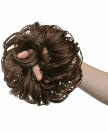 Messy Synthetic Bun Scrunchie