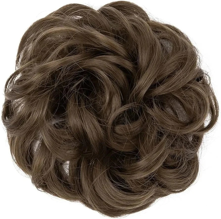 Messy Synthetic Bun Scrunchie