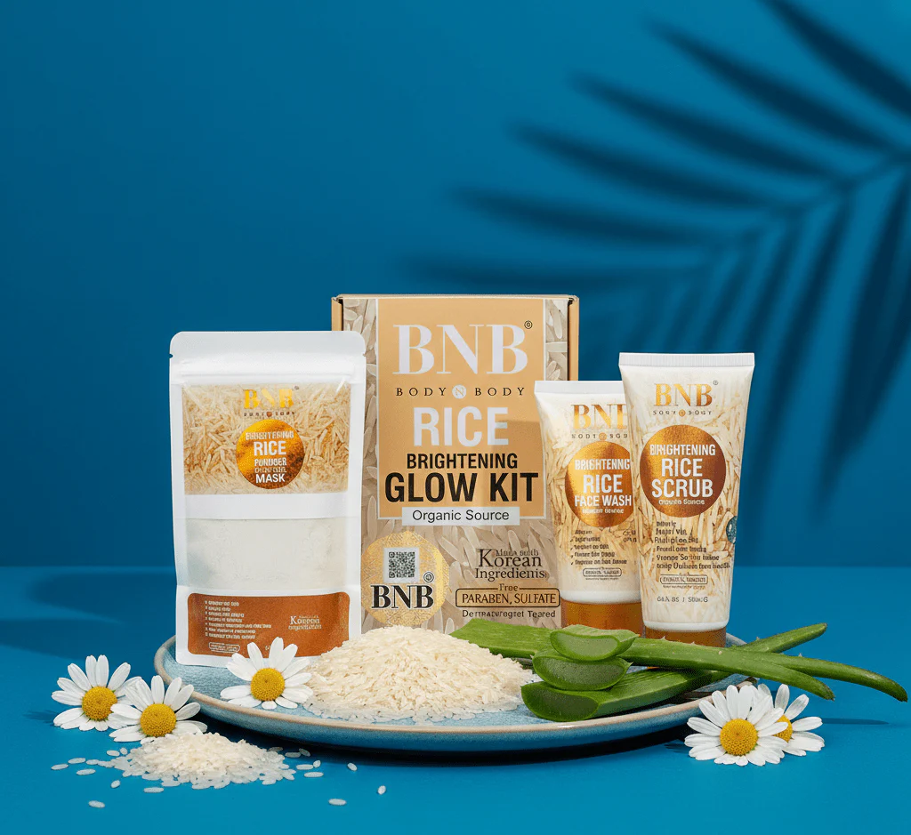 BNB - Rice Brightening Facial Kit