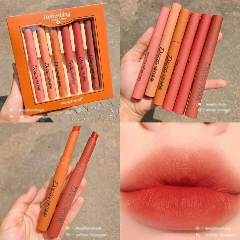 Heng Fang Dream Matte Lip Crayons