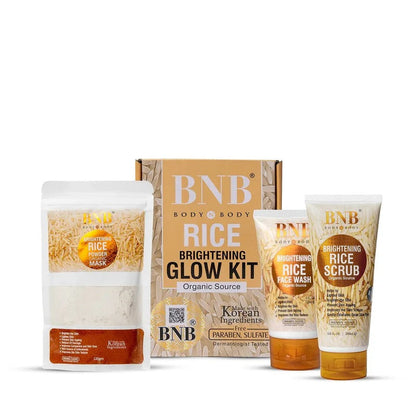 BNB - Rice Brightening Facial Kit