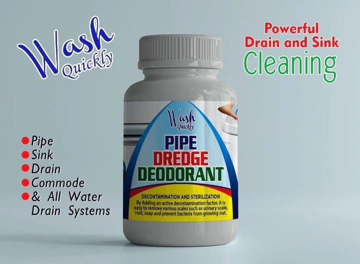 Wash Quickly Pipe Dredge Deodorant